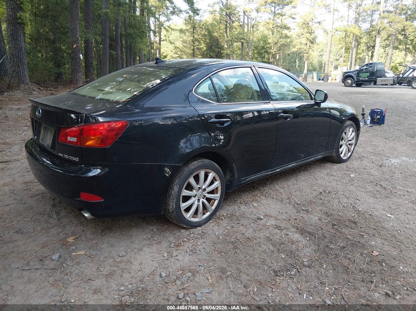 2008 LEXUS IS 250 auction photo 4