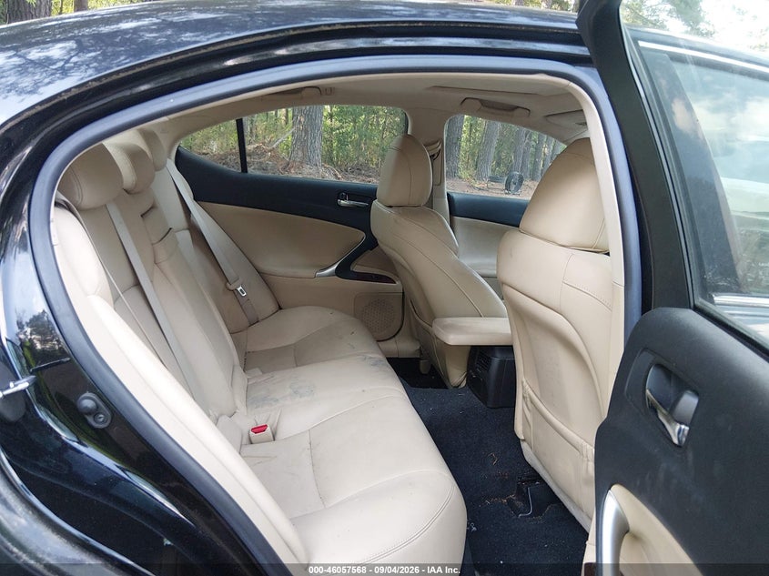 2008 LEXUS IS 250 auction photo 8