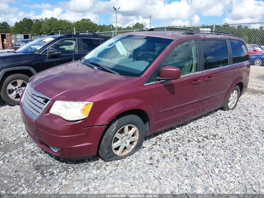 2008 Chrysler Town & Country Touring, Обычный износ, IAAI, VIN 2A8HR54P08R666900 — фото 2