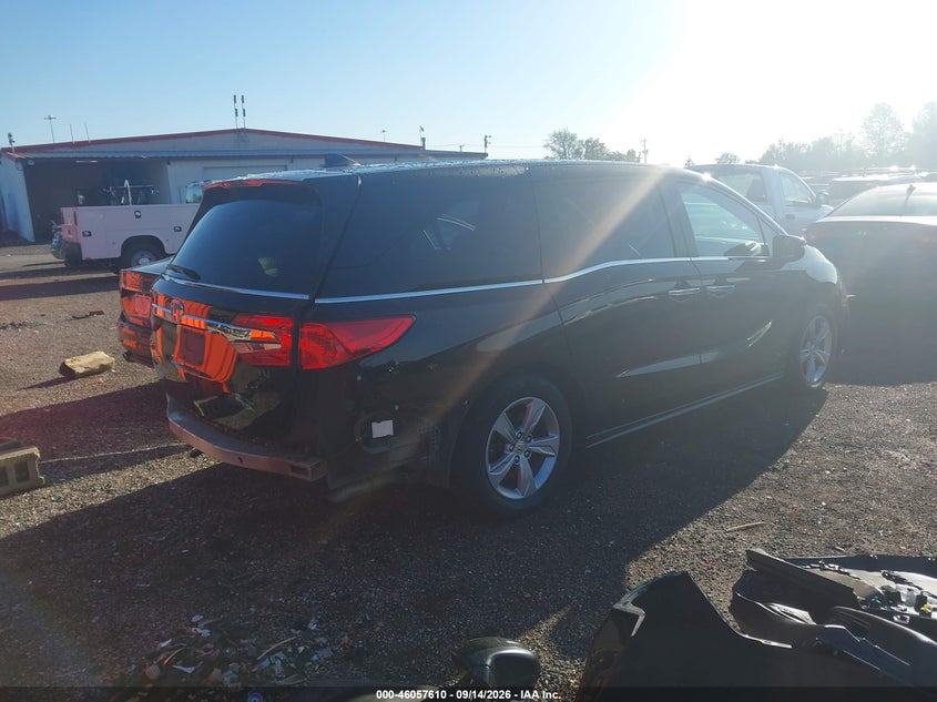 Vin: 5fnrl6h70jb069728, lot: 46557132, honda odyssey ex-l 20184