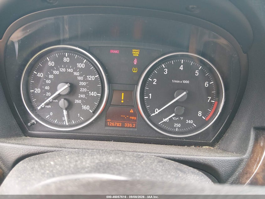 BMW 335XI 2008 VIN WBAVD53578A253401