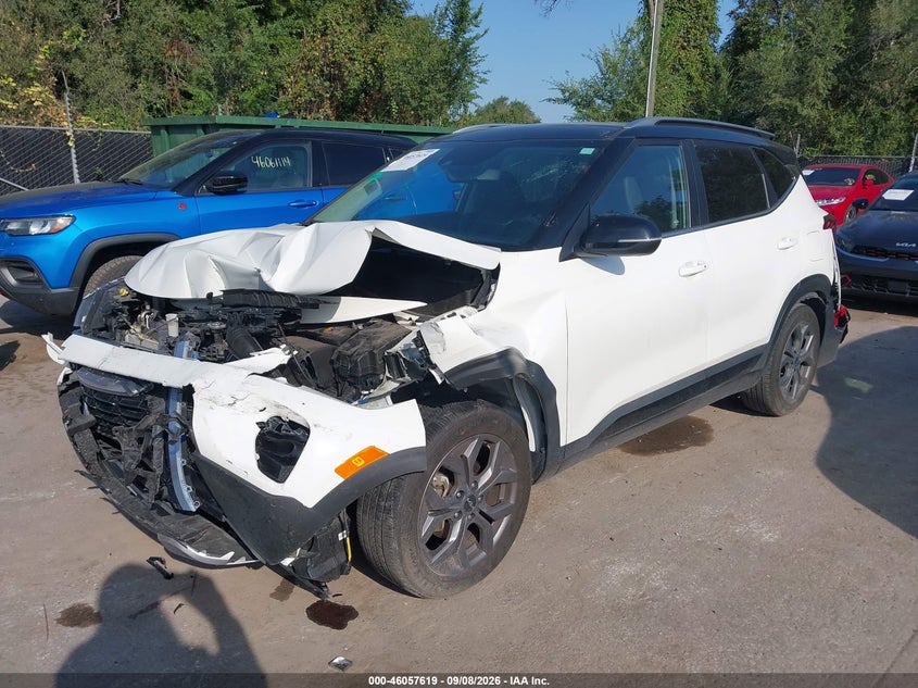 Vin: kndeu2aa6r7630574, lot: 46557140, kia seltos s 20242
