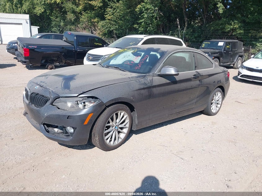 2016 BMW 2er, Обычный износ, IAAI, VIN WBA1G9C50GVX97310 — фото 2