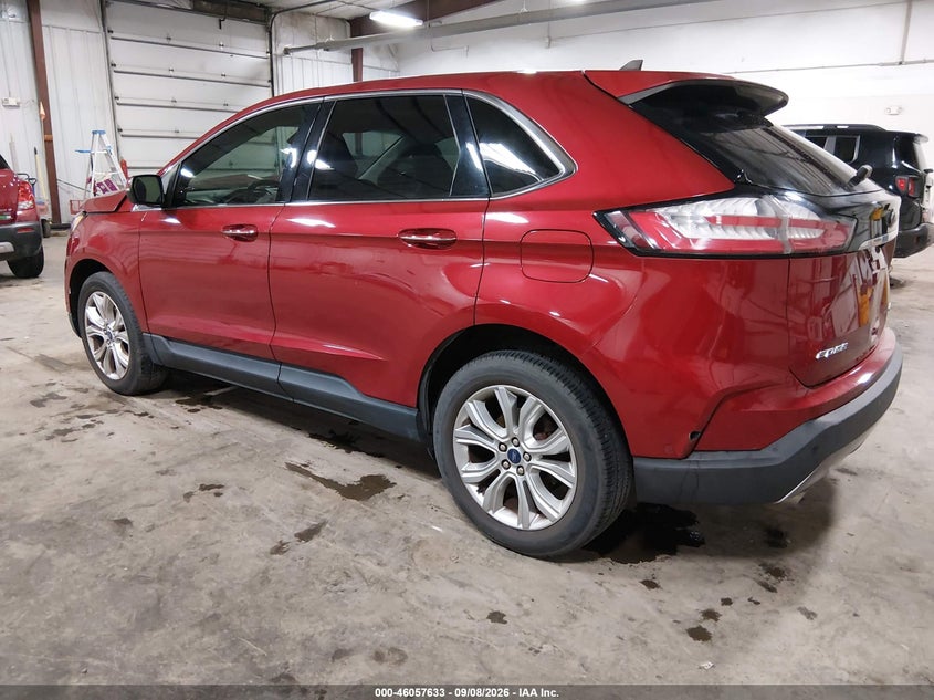 Vin: 2fmpk3k91lbb20023, lot: 46557155, ford edge titanium 20203