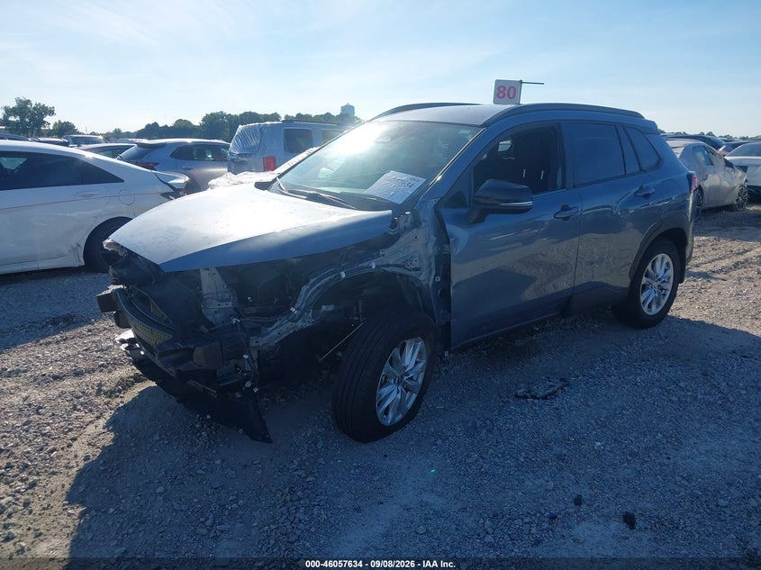 2026 Toyota Corolla Cross, Front End, IAAI, VIN 7MUCAAAG9TV187516 — photo 2