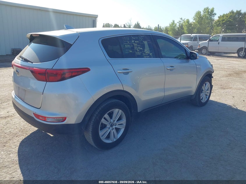 Vin: kndpm3ac6k7537849, lot: 46557157, kia sportage lx 20194