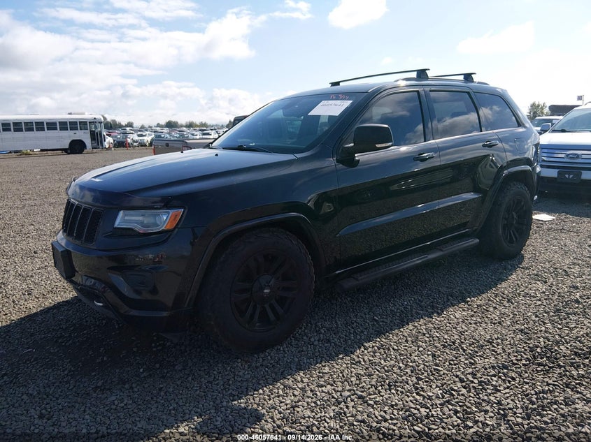 Vin: 1c4rjfcg7ec140357, lot: 46557163, jeep grand cherokee overland 20142