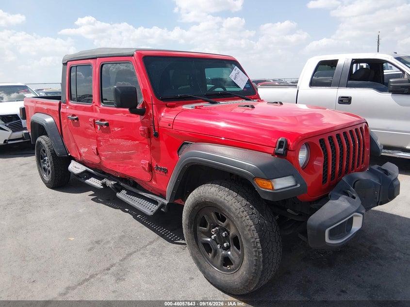 Vin: 1c6hjtag4pl515614, lot: 46557165, jeep gladiator sport 4x4 2023 img_1