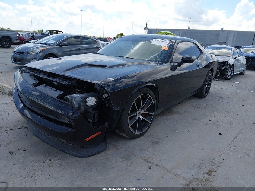 Vin: 2c3cdzfj2jh132815, lot: 46557187, dodge challenger r/t scat pack 20182