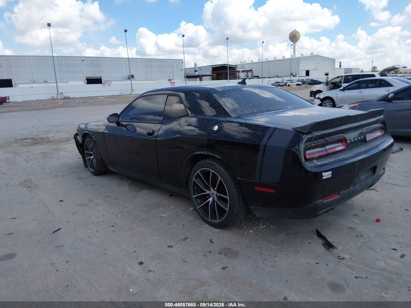 Vin: 2c3cdzfj2jh132815, lot: 46557187, dodge challenger r/t scat pack 20183