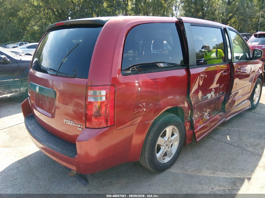 Vin: 2d4rn4de9ar107130, lot: 46557203, dodge grand caravan se 20104