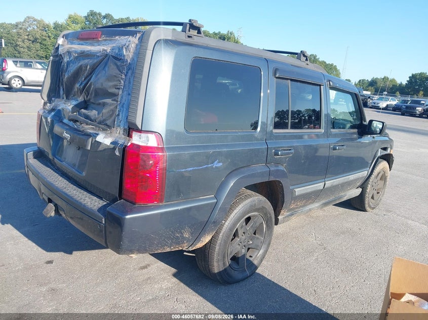 JEEP COMMANDER 2008 VIN 1J8HH48KX8C101719