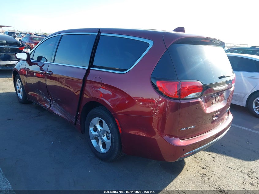 Vin: 2c4rc1h77jr126904, lot: 46557228, chrysler pacifica hybrid touring plus 20183