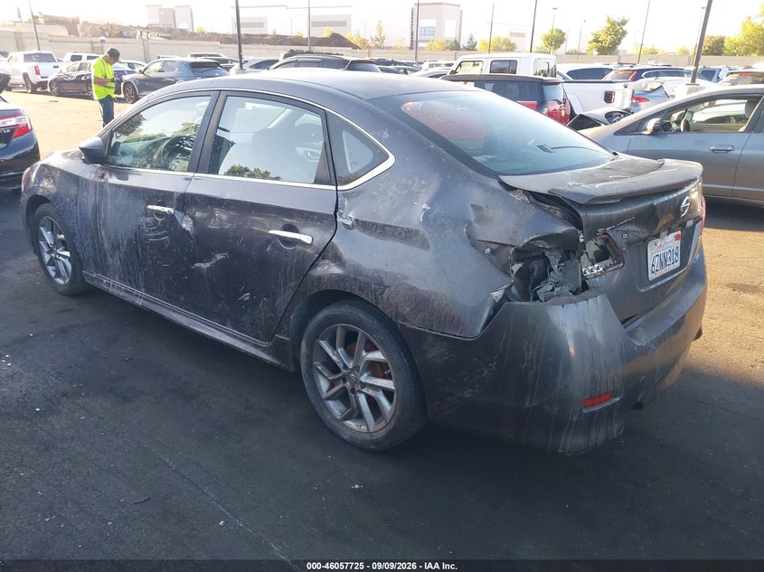 Vin: 3n1ab7ap6dl707683, lot: 46557247, nissan sentra sr 20133