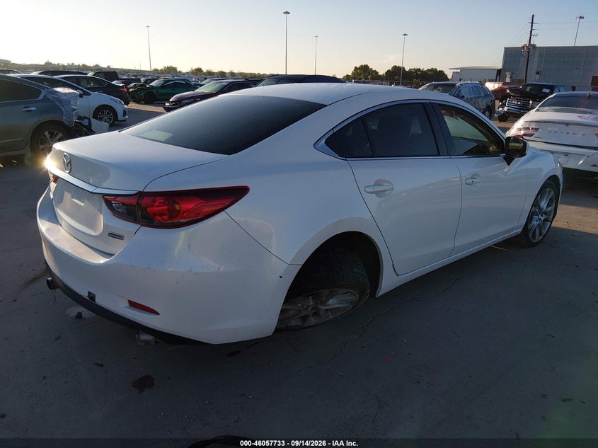 Vin: jm1gl1v55h1155309, lot: 46557254, mazda mazda6 touring 20174