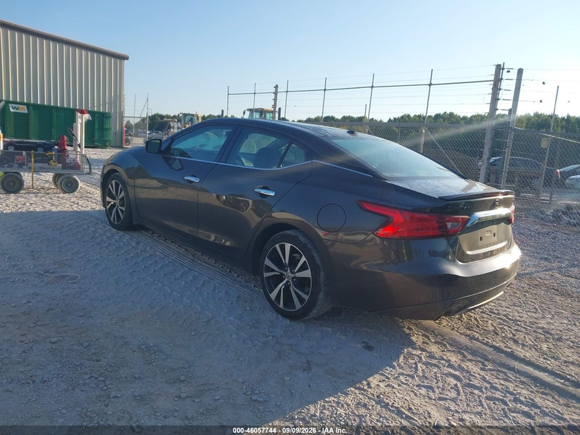 Vin: 1n4aa6apxhc372753, lot: 46557266, nissan maxima 3.5 platinum 20173