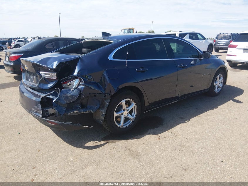 Vin: 1g1ze5stxhf146596, lot: 46557276, chevrolet malibu 1lt 20174