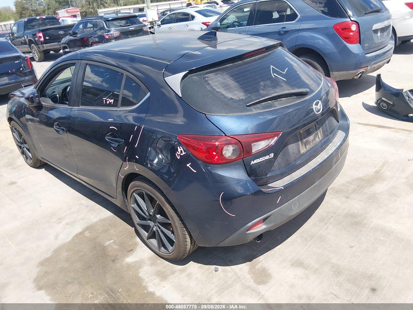Vin: jm1bm1m34g1320675, lot: 46557300, mazda mazda3 s touring 20163