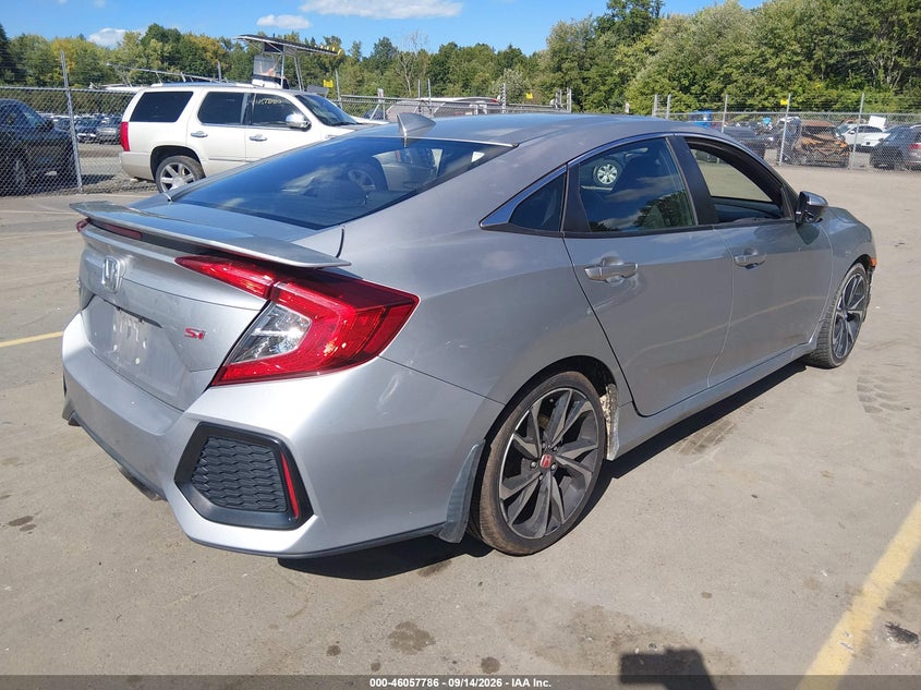 Vin: 2hgfc1e52jh700001, lot: 46557310, honda civic si 20184