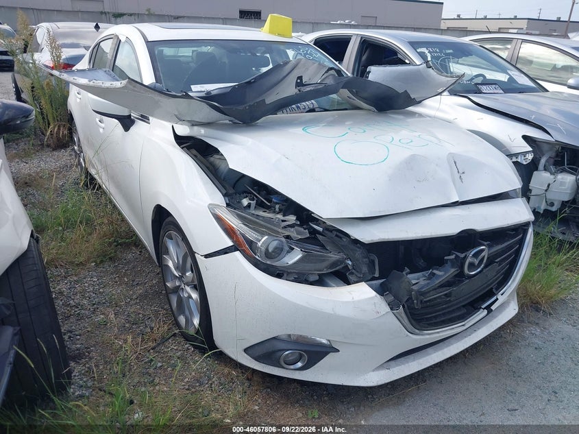 Vin: jm1bm1w36f1273144, lot: 46557328, mazda mazda3 s grand touring 20151