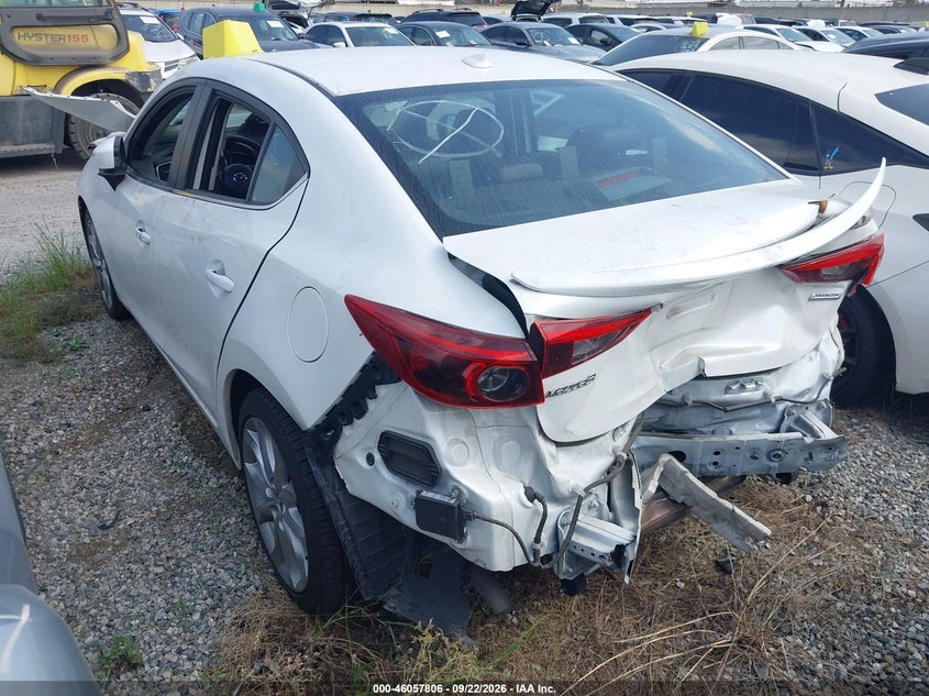 Vin: jm1bm1w36f1273144, lot: 46557328, mazda mazda3 s grand touring 20153