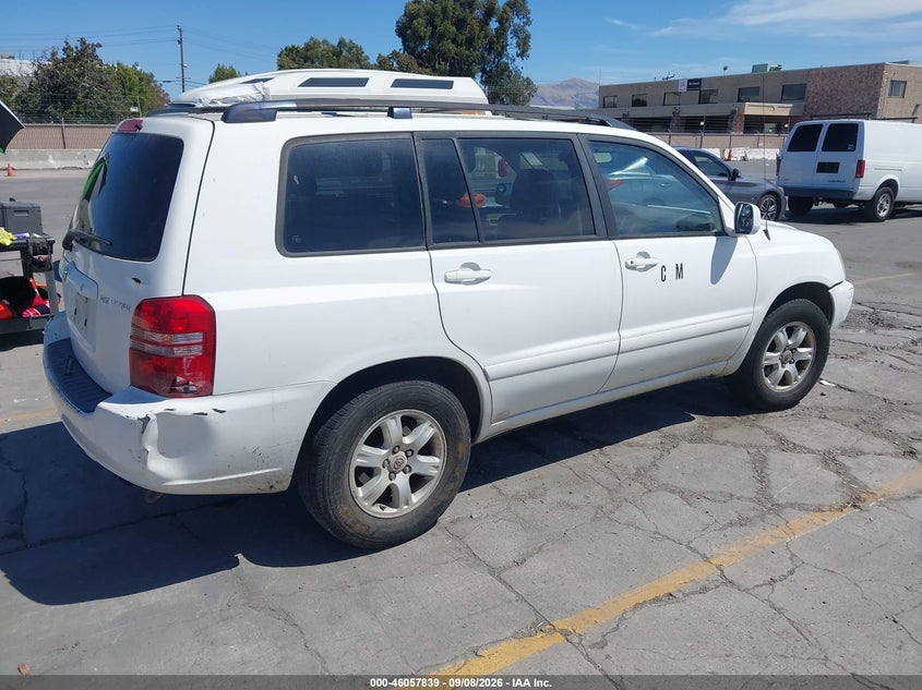 2001 TOYOTA HIGHLANDER auction photo 4
