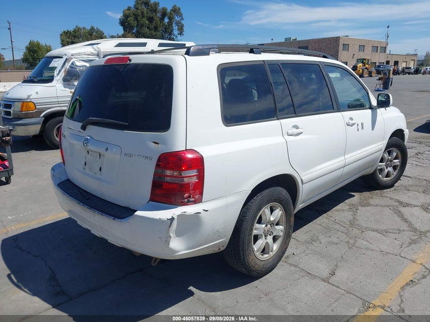 2001 TOYOTA HIGHLANDER auction photo 6