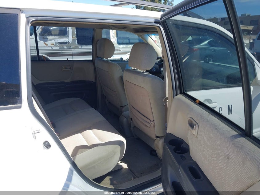 2001 TOYOTA HIGHLANDER auction photo 8