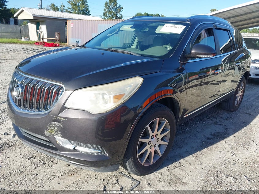 Vin: 5gakrbkd3gj122187, lot: 46557389, buick enclave leather 20162