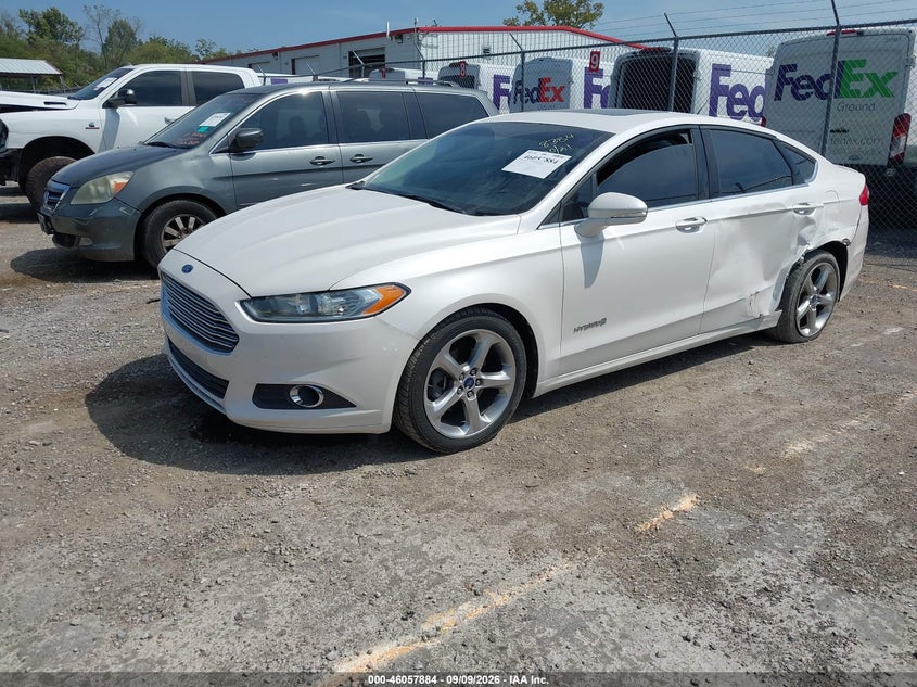 Vin: 3fa6p0lu3dr218384, lot: 46557406, ford fusion hybrid se 20132