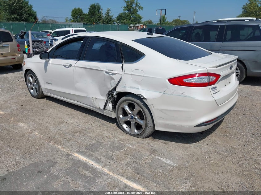 Vin: 3fa6p0lu3dr218384, lot: 46557406, ford fusion hybrid se 20133