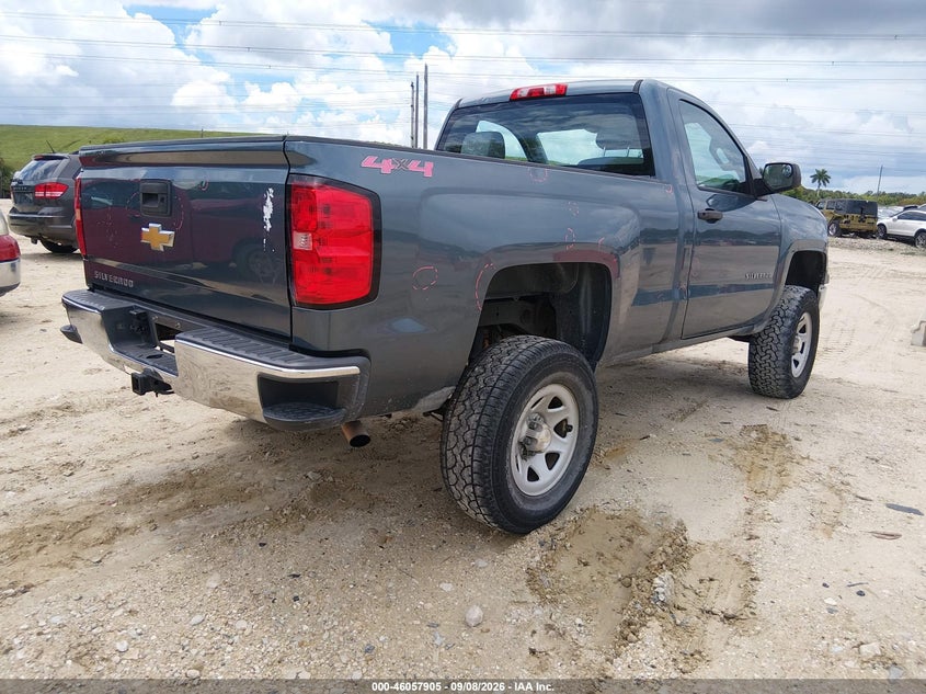 Vin: 1gcncpeh2ez290829, lot: 46557427, chevrolet silverado 1500 work truck 20144
