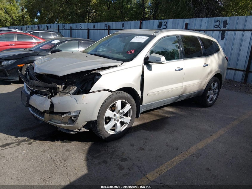 Vin: 1gnkvgkd8hj197418, lot: 46557444, chevrolet traverse 1lt 20172