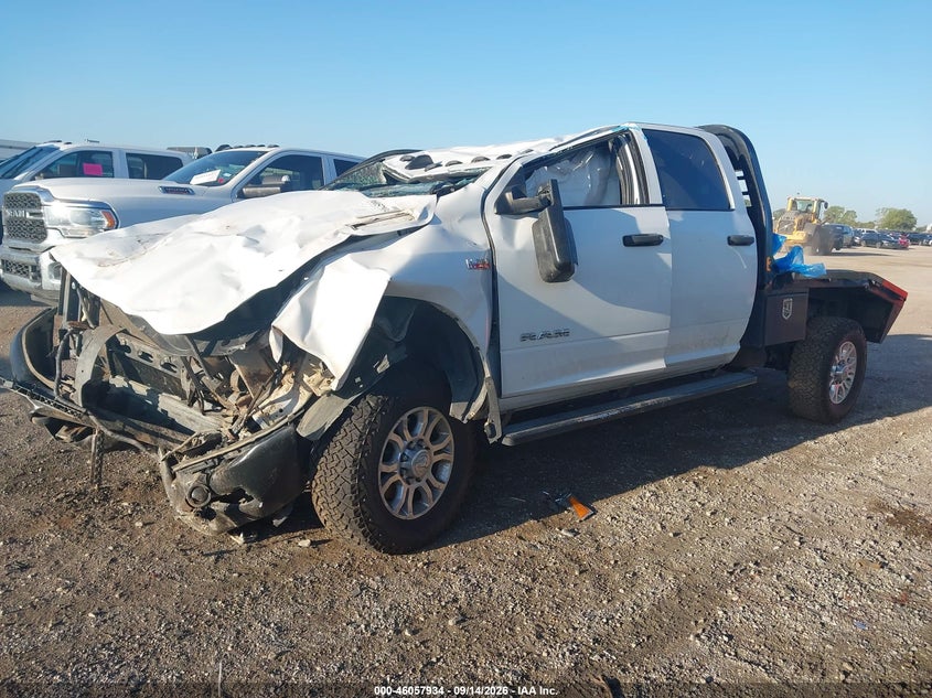 Vin: 3c7wr5hj2mg507478, lot: 46557455, ram 2500 tradesman  4x4 8' box 20212