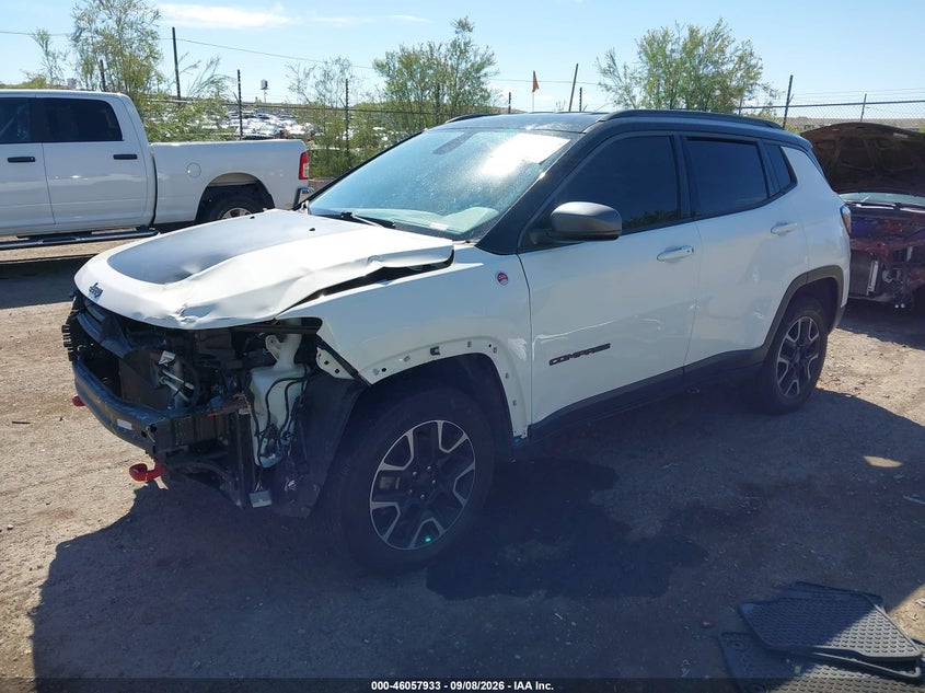 Vin: 3c4njddb3kt722199, lot: 46557456, jeep compass trailhawk 4x4 20192