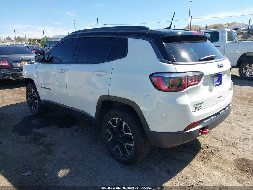 Vin: 3c4njddb3kt722199, lot: 46557456, jeep compass trailhawk 4x4 20193