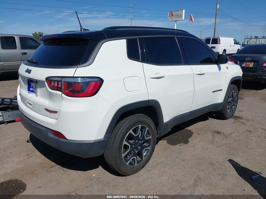 Vin: 3c4njddb3kt722199, lot: 46557456, jeep compass trailhawk 4x4 20194