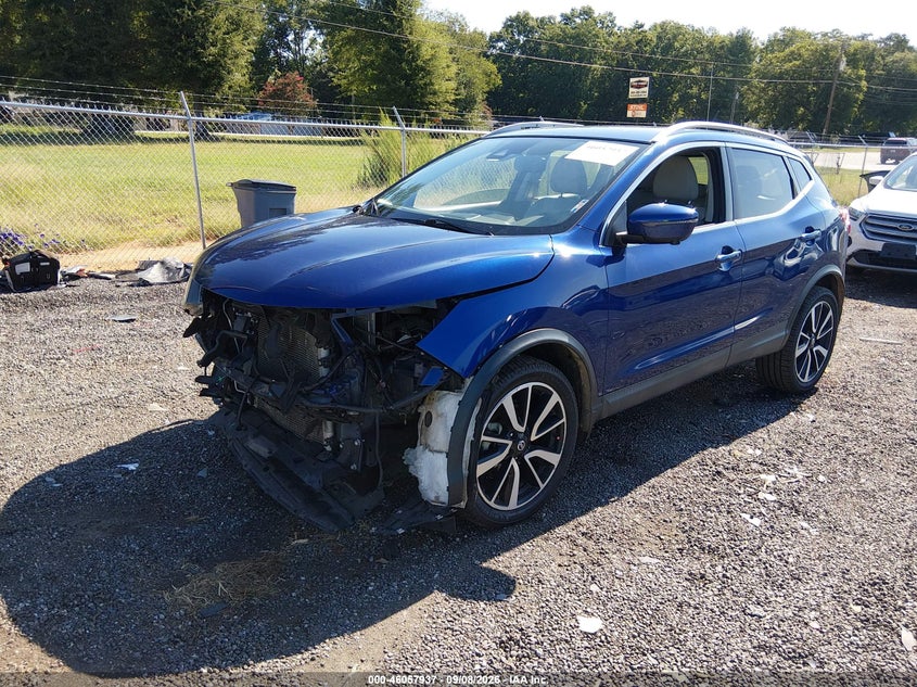 Vin: jn1bj1cp2kw215127, lot: 46557459, nissan rogue sport sl 20192