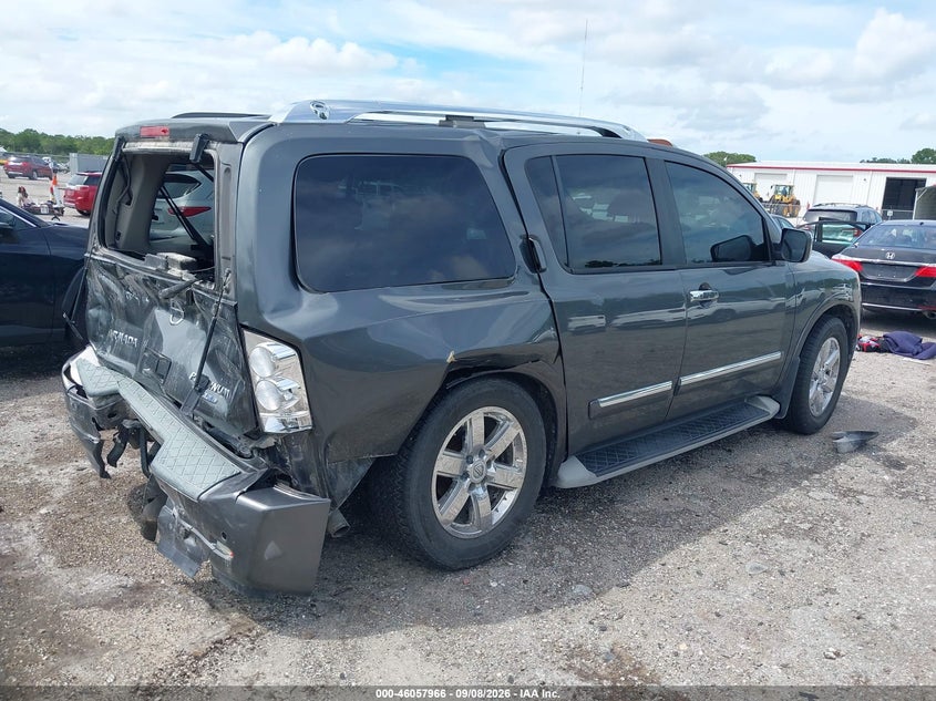 Vin: 5n1ba0nd1bn616177, lot: 46557488, nissan armada platinum 20114
