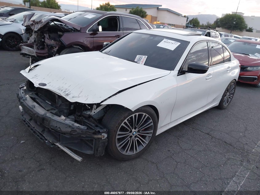 Vin: 3mw5u7j09m8b93436, lot: 46557499, bmw m340i 20212