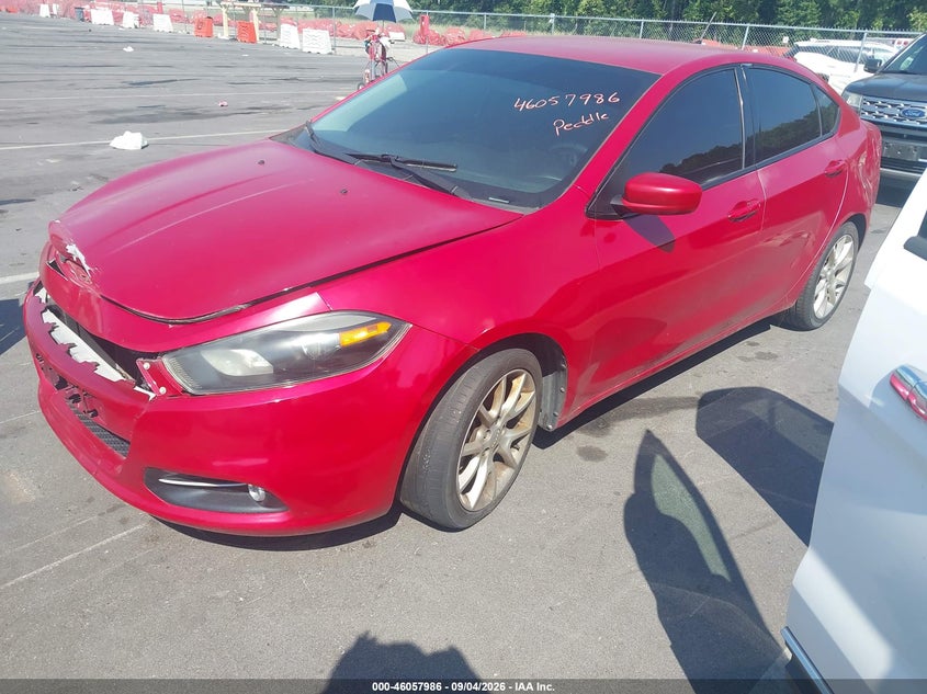 2013 DODGE DART auction photo 2