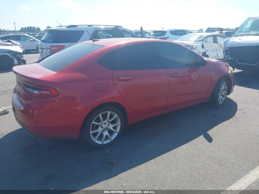 2013 DODGE DART auction photo 4