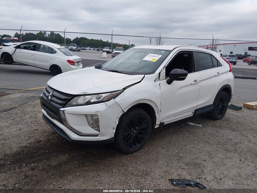 Vin: ja4at4aa3kz013487, lot: 46557536, mitsubishi eclipse cross le 20192