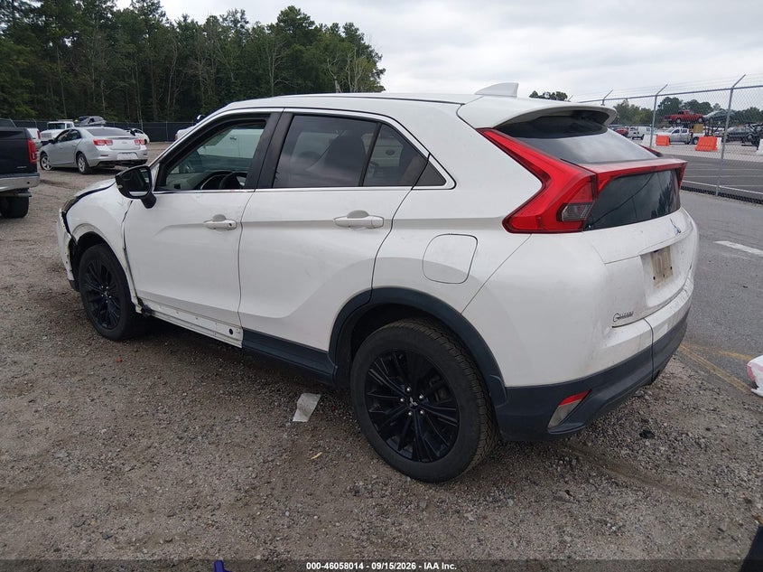 Vin: ja4at4aa3kz013487, lot: 46557536, mitsubishi eclipse cross le 20193