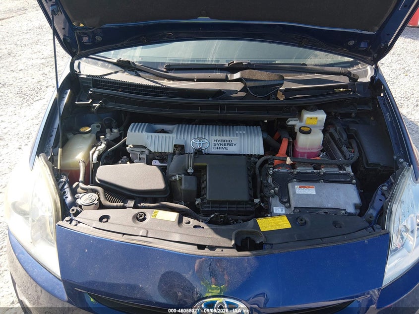 TOYOTA PRIUS 2011 VIN JTDKN3DU2B0314678