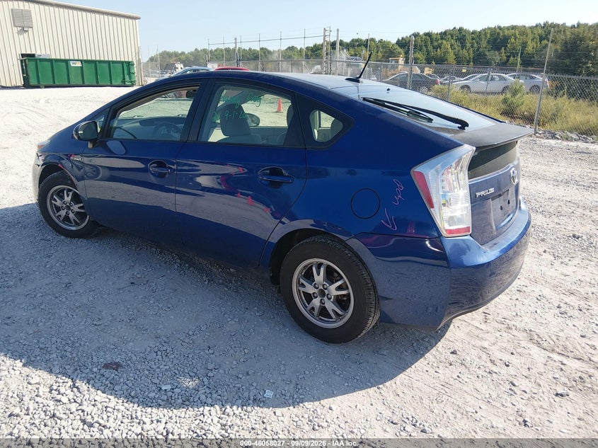 Vin: jtdkn3du2b0314678, lot: 46557548, toyota prius three 20113