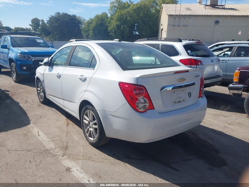 Vin: 1g1jc5sg9g4163695, lot: 46557552, chevrolet sonic lt auto 20163