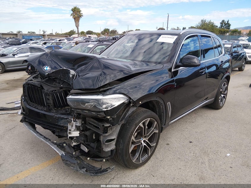 Vin: 5uxcr4c0xm9f77966, lot: 46557582, bmw x5 sdrive40i 20212
