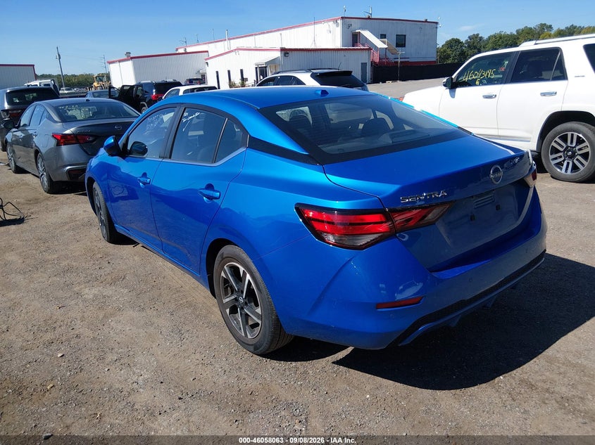 Vin: 3n1ab8cv2sy393001, lot: 46557585, nissan sentra sv 20253