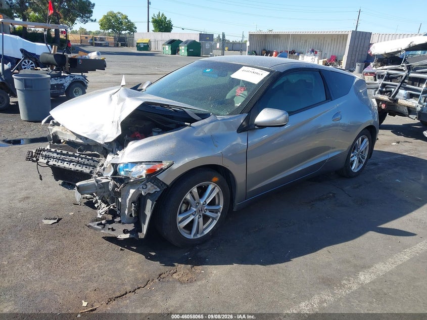 Vin: jhmzf1d49cs005259, lot: 46557587, honda cr-z 20122